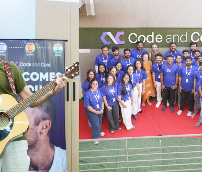 Celebrating trust and technology: Maor Kotler joins Code and Core in India.